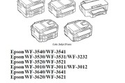 爱普生WF-3540,3531,3232,3521,3012,3641,3621英文维修手册