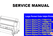 爱普生PRO-7710_7710M_9710_7910_9910_7908_9908_WT7910英文维修手册 M版