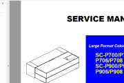 爱普生SC-P708_P908 英文维修手册 C版