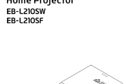 爱普生投影仪EB-L210SW,L210SF英文维修手册