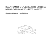 施乐DocuPrint M225,M228,M265,M268激光一体机英文维修手册