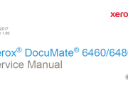 施乐DocuMate 4440i,4830i,5540,6440,6460,6480,3125,152i扫描仪维修手册
