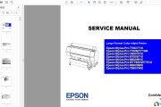 epson爱普生绘图仪9890_9908_9900_9910维修手册故障排错拆装资料