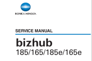 柯尼卡美能达185_165_185e_165e打印机维修手册