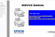 爱普生 EPSON Stylus Photo R280/R285/R290彩色打印机维修手册