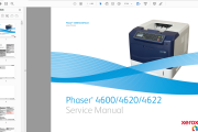 施乐 Phaser 4600 4620 4622 激光打印机英文维修手册