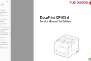 富士施乐 DocuPrint CP405d 打印机 英文维修手册