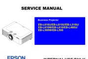 爱普生投影仪EB-L610U,L615U,L510U,L610W,L610,L400U_L500W_L500英文维修手册