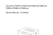 施乐DocuPrint P228 P225 P265 P268激光打印机英文维修手册