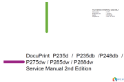 施乐 DP P235ddb P248db P275dw P285dw P288dw 英文维修手册